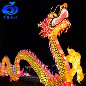 Llusern Draig Tsieineaidd Addurniadol