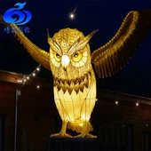 Llusern Fawr Hardd wedi'i Gwneud â Llaw